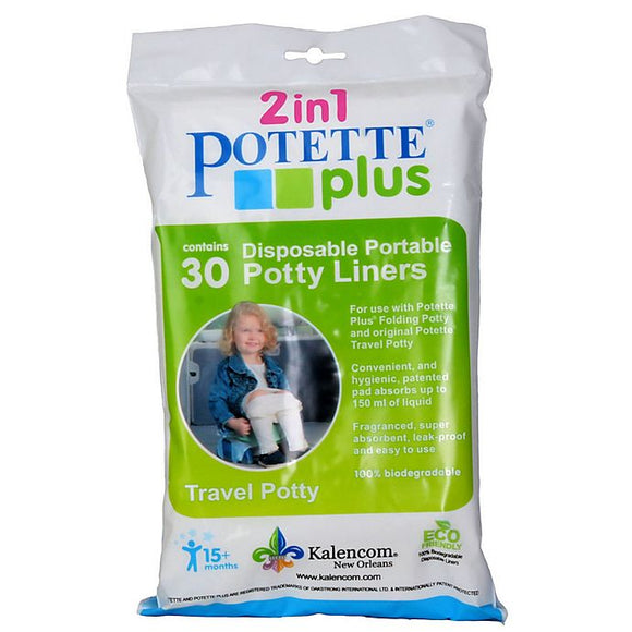 POTETTE PLUS LINERS - 10 Liners - White