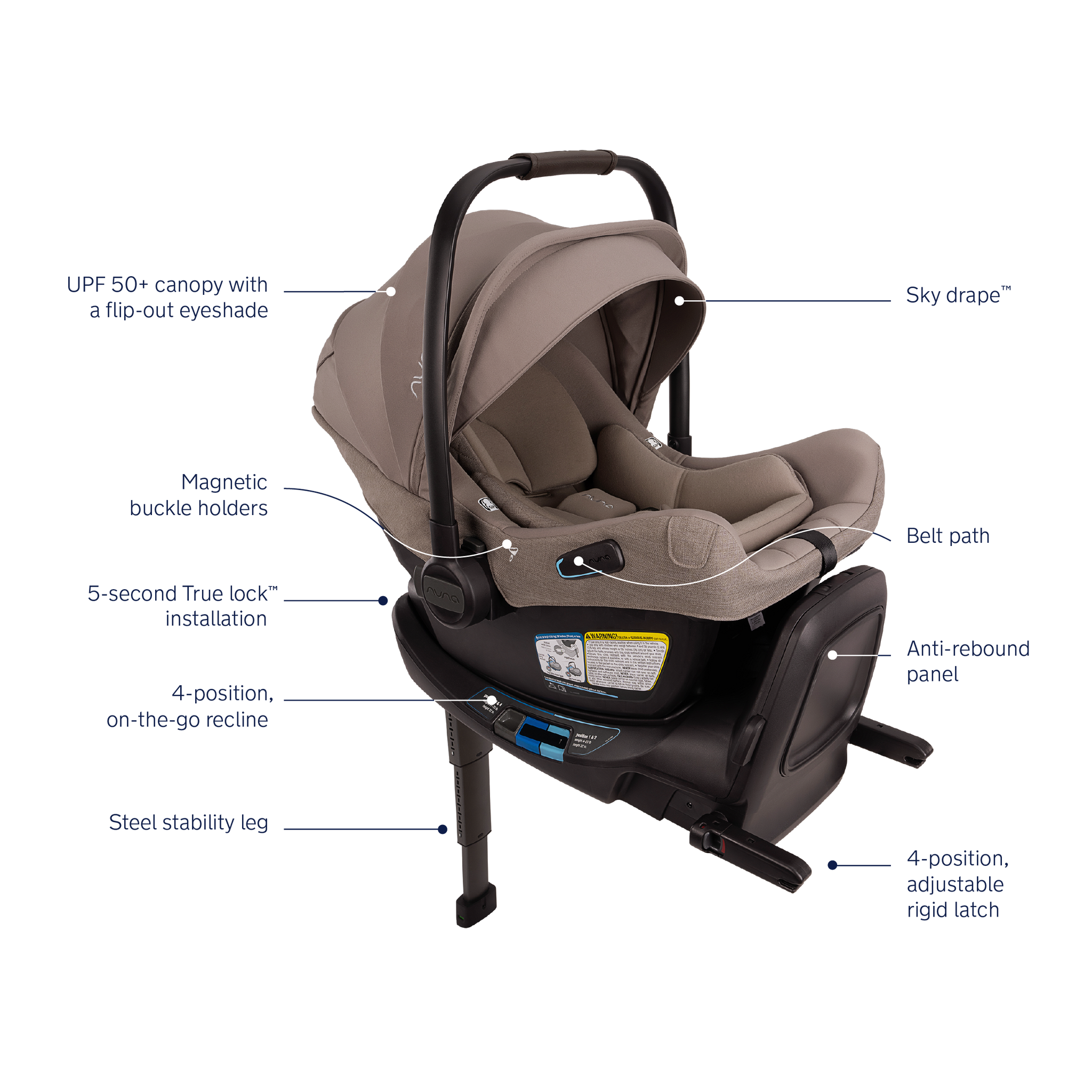 PIPA aire RX Infant Car Seat and RELX Base – Chicken Little PIPA aire RX Infant Car Seat and RELX Base – Chicken Little