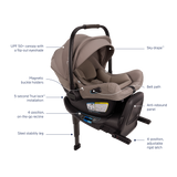 PIPA aire RX Infant Car Seat and RELX Base