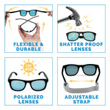 Black Aurora | Urban Xplorer Sunglasses: M (2 - 6Y)