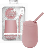Silicone Happy Cup+ Straw