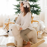 Plush Rocker- Polar Bear