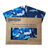 Gel Ice Packs in Fabric Sleeves 2-Pack