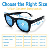 Black Aurora | Urban Xplorer Sunglasses: S (6m – 2Y)