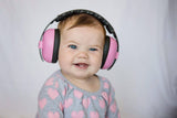 Baby Earmuffs Solids Noise Attenuation Ear Warmers for Kids: Azalea