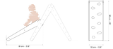 2 in 1 Climber Board and Slide ACCESSORIE for Triangle
