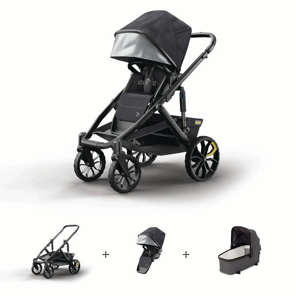 Veer Switchback Switch&Roll Complete Stroller + Bassinet Bundle – Chicken Little