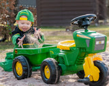 John Deer Pedal Tractor with Trailer