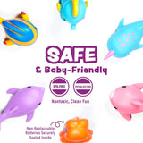 Tub Works® Mermaid Lagoon™ Light Up Bath Toys, 6 Pack
