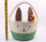 Easter Basket with Bunny Ears