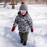 Peachy Pink Aurora | Urban Xplorer Sunglasses: M (2 - 6Y)