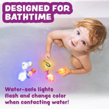 Tub Works® Mermaid Lagoon™ Light Up Bath Toys, 6 Pack