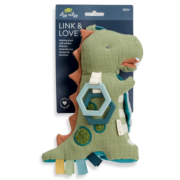 Acyivity Plush and teether toy- Dino