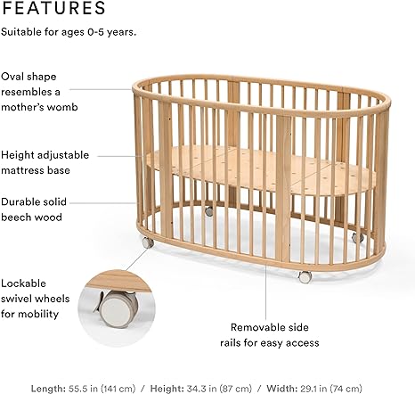 stokke sleepi oval cot Sleepi Crib – Chicken Little