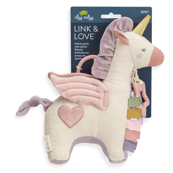 Activity Plush and Teether Toy-Pegasus