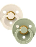 Bibs Sages/Ivory 2 pack pacifier