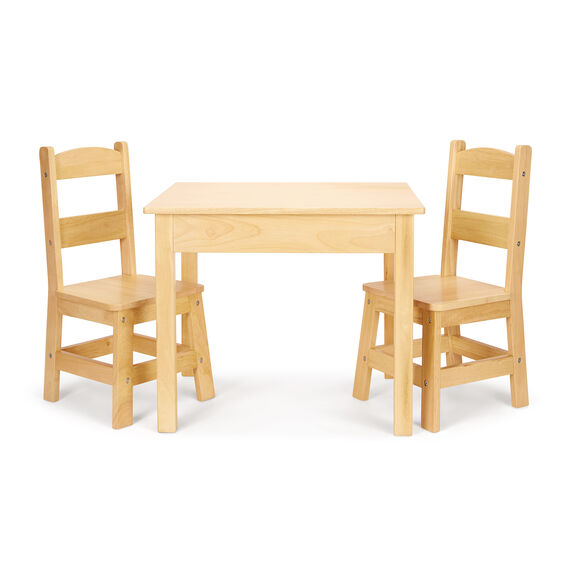Natural Table and Chair set