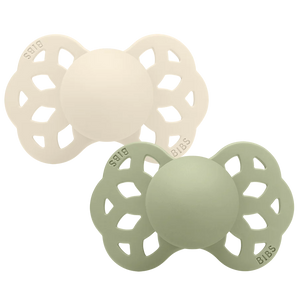 Infintiy Pacifier 2 pack Ivory/Sage