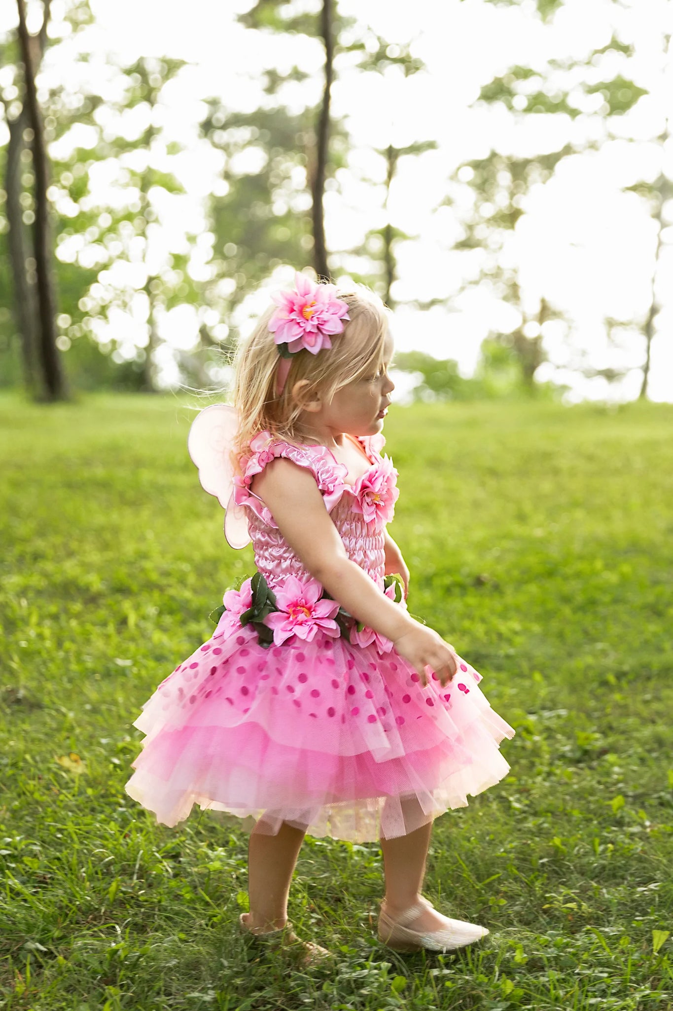 pink fairy dress with wings Fairy Dress Meri Meri