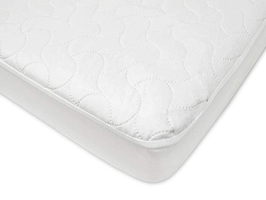Fitted Waterproof Quilted Crib Mattress Cover
