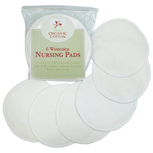 Organic Washable Nursing Pads