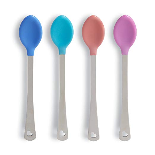 4 Pack White Hot Spoons