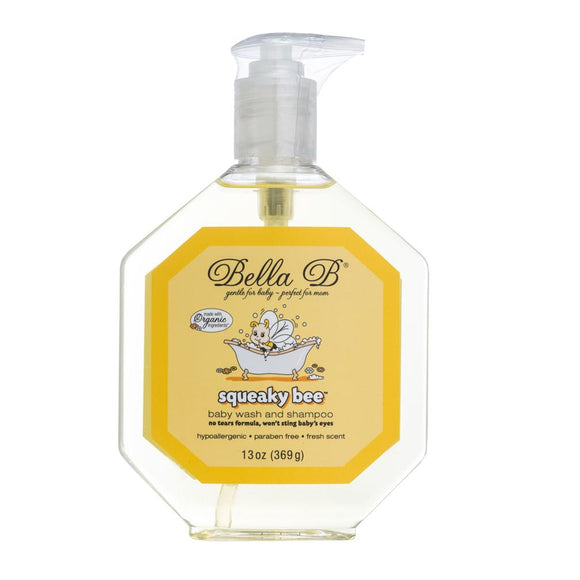 Squeaky Bee Hair and Body Wash, 13 oz Bottle