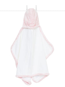 Chenille Hooded Towel Pink