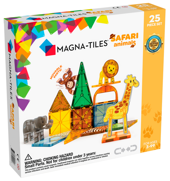 Magna-Tiles Safari 25pc Set