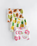 Cotton Muslin Swaddles 3 pack Girl