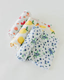 Cotton Muslin Swaddles 3 pack Girl