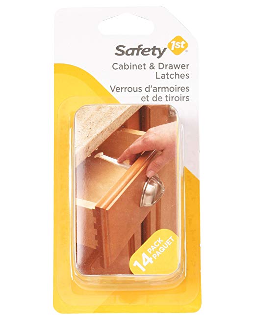 Spring-Loaded Cabinet & Drawer Latch (10pk)