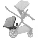 DEMI™ grow sibling seat + raincover + magnetic buckle